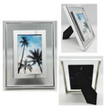 4X6'' Glass Photo Frame With Aluminum Strip Border